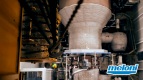 Belgium - Marcinelle • top view of turbine hall detail