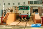 Italy - Roma - Trains Maintenance Workshop • Wagon Traverser and Rotating Platform